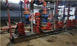 上海新河景苑消防泵更换中