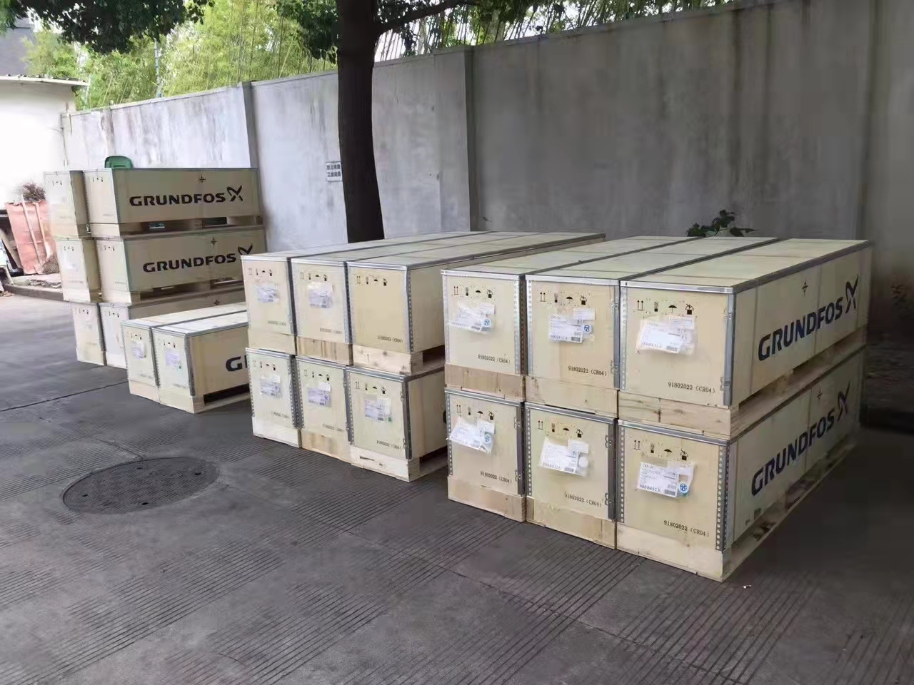 格兰富水泵到货2