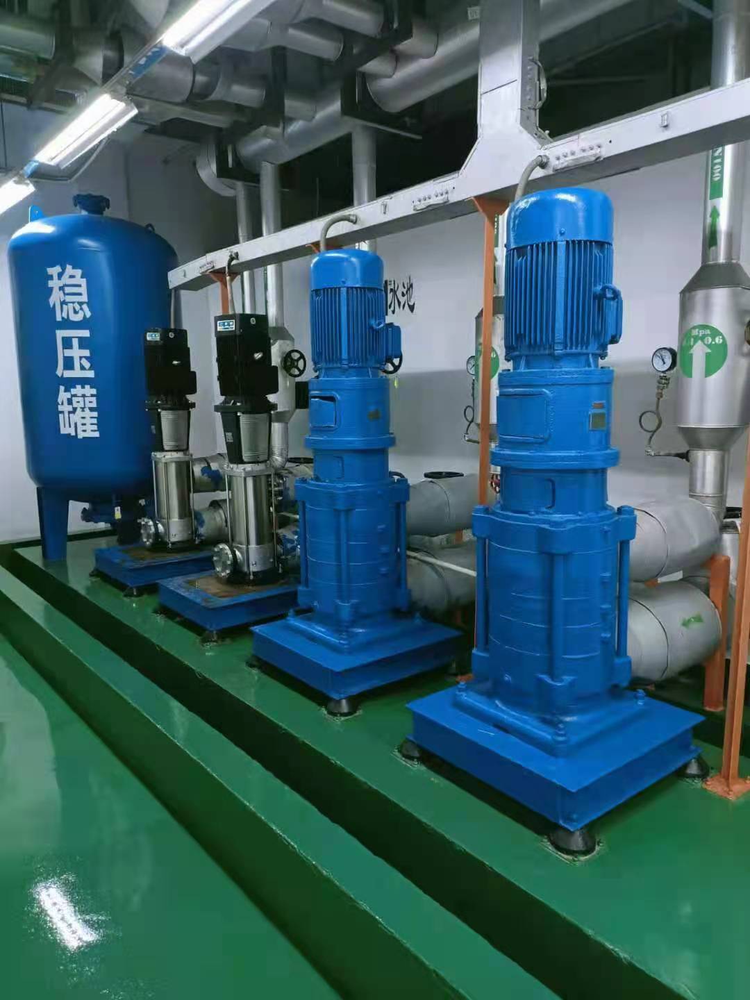 1上海松江区第一人民医院供水泵改造后
