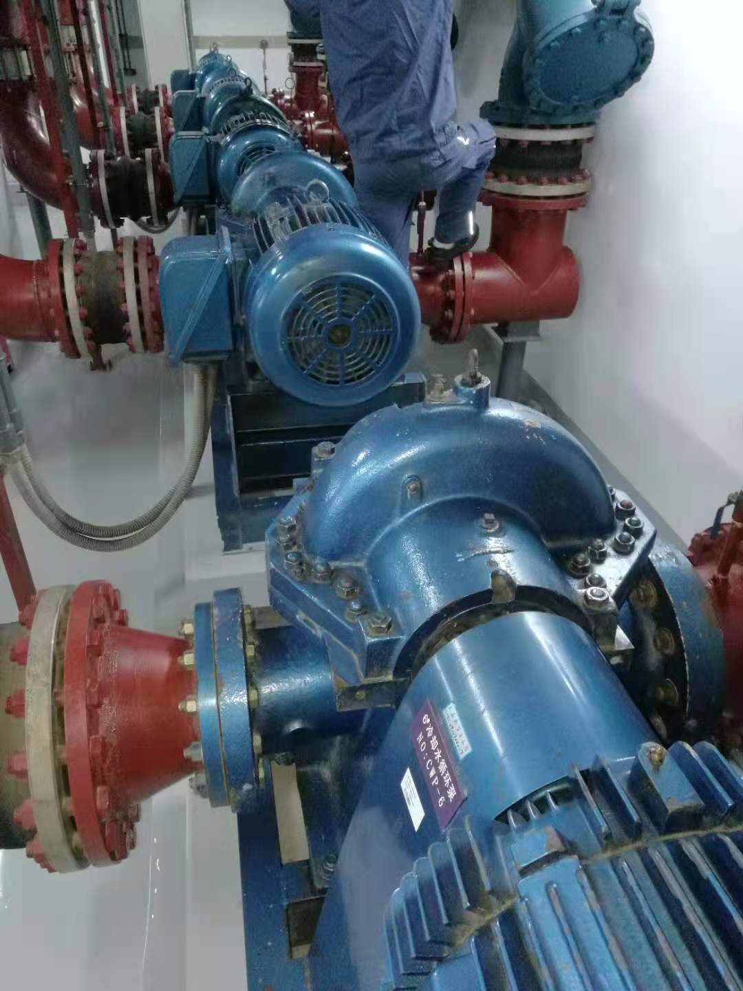 上海期货大厦16台SPP双吸泵维保