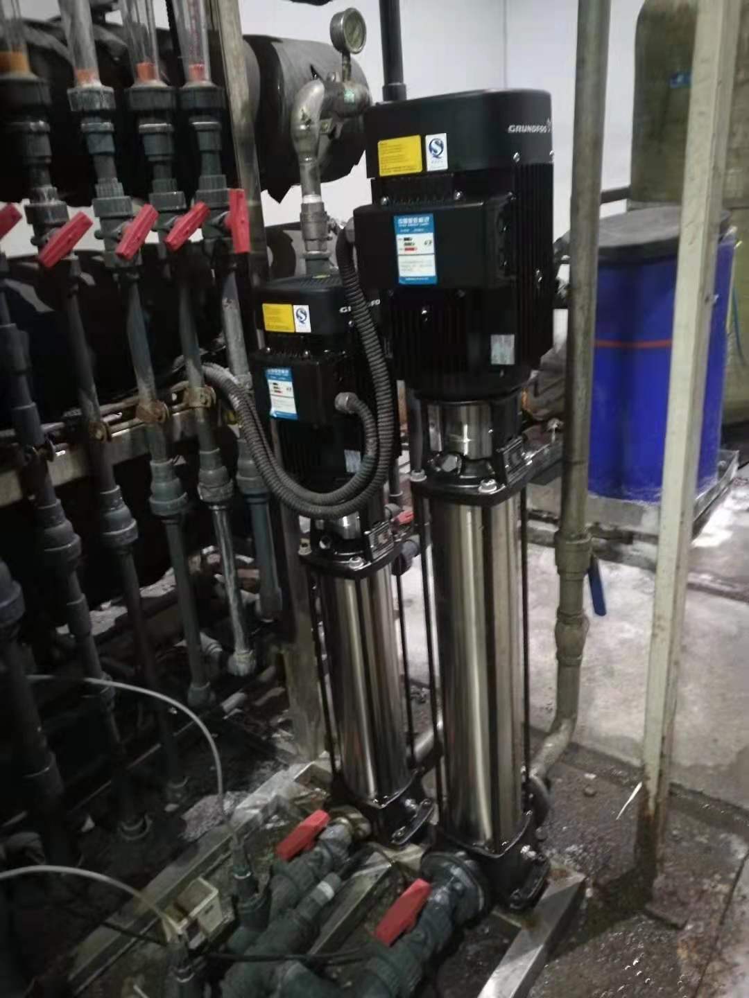 浦东延锋纯水泵更换