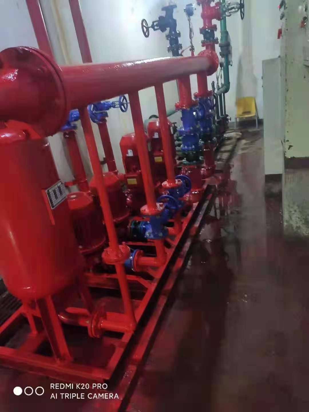 闵行协和双语学校消防泵更换后
