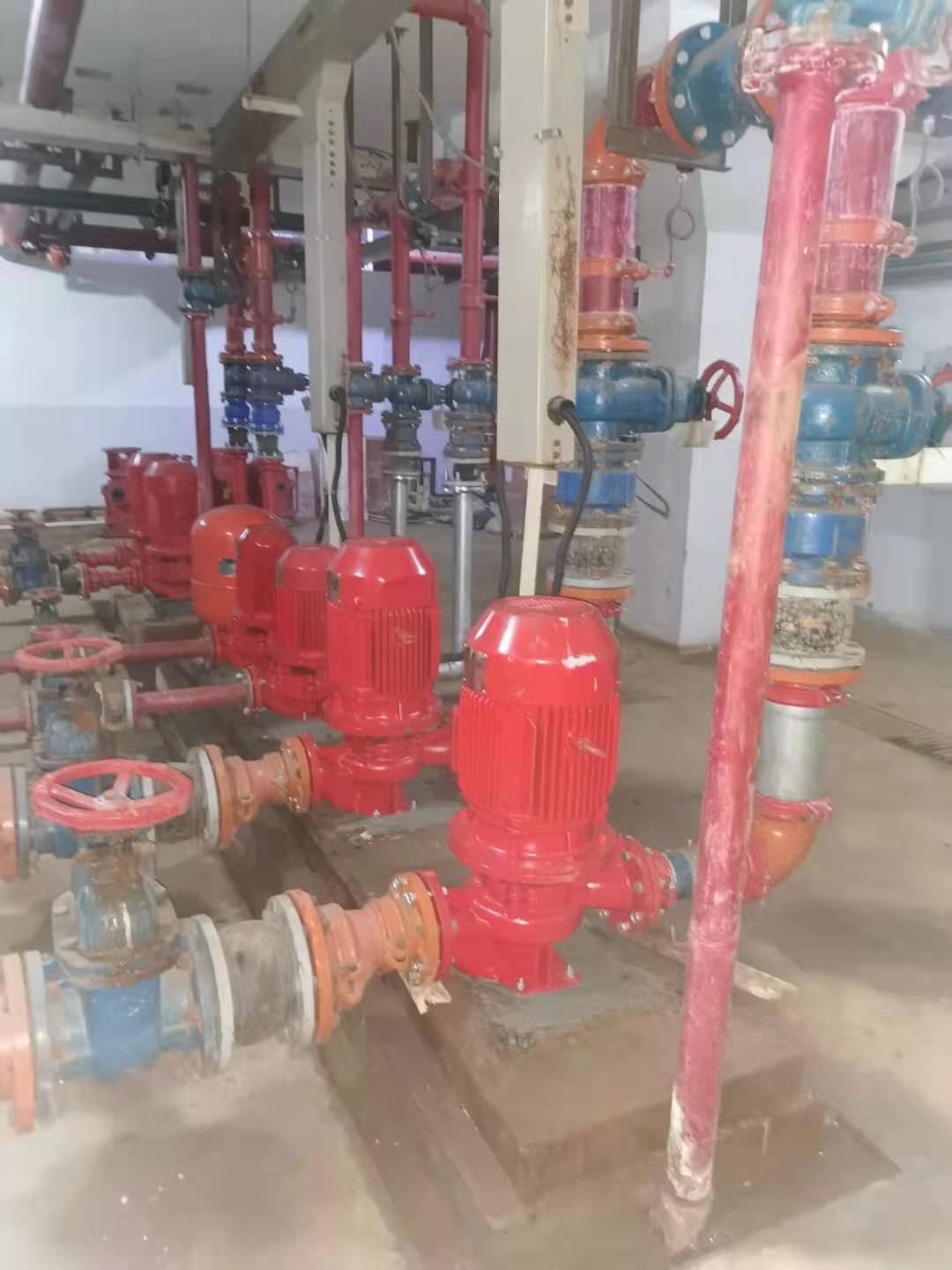 上海新河景苑消防泵更换后